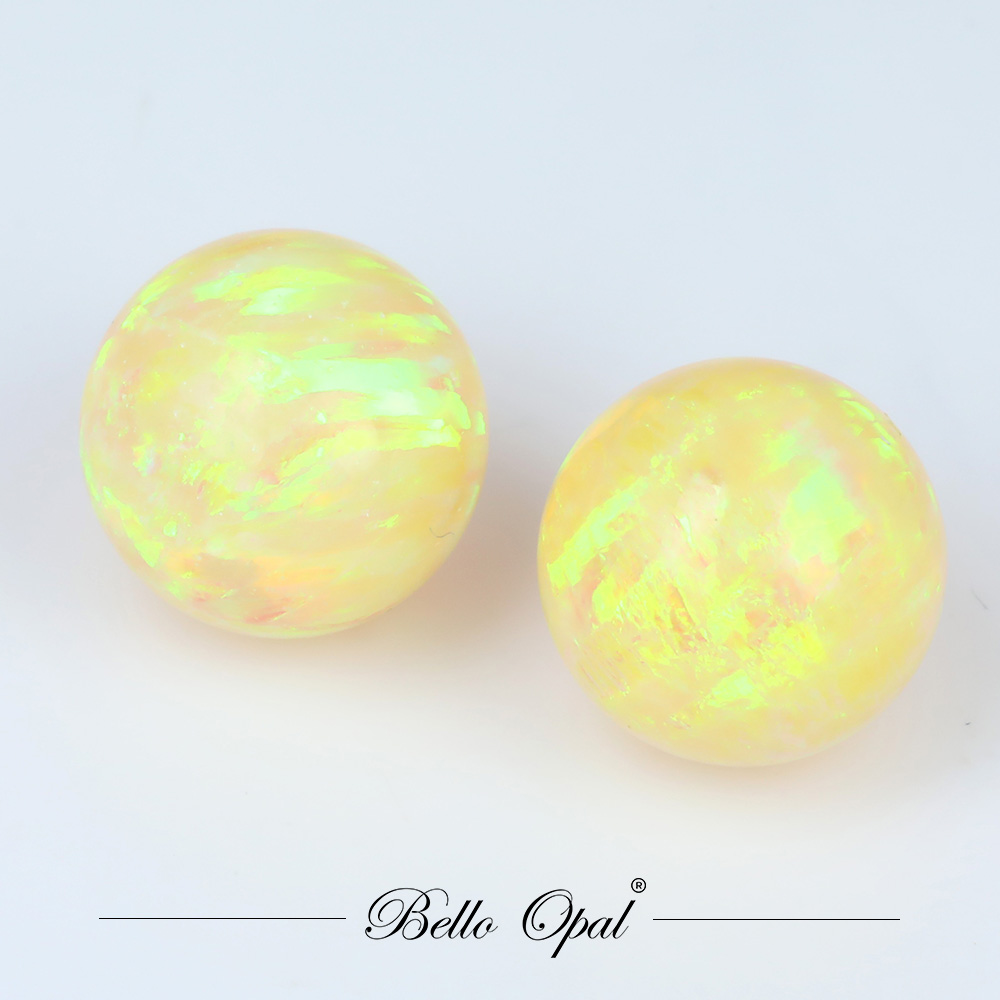 Synthetic Opal Round Beads | Bello Opal-OP53-RL